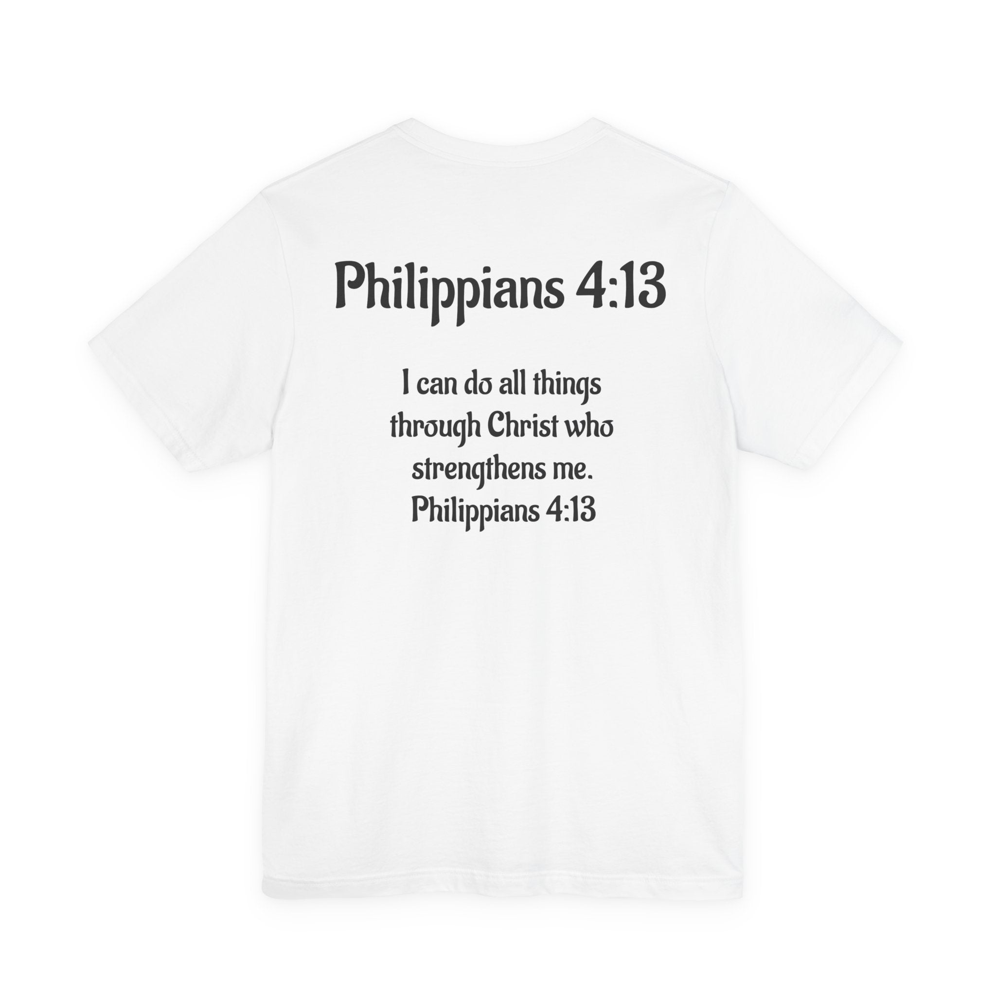 Inspirational Faith Tee - Philippians 4:13