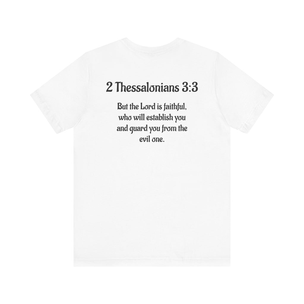 Faithful Blessing Tee - Unisex Jersey Short Sleeve with Inspirational Verse