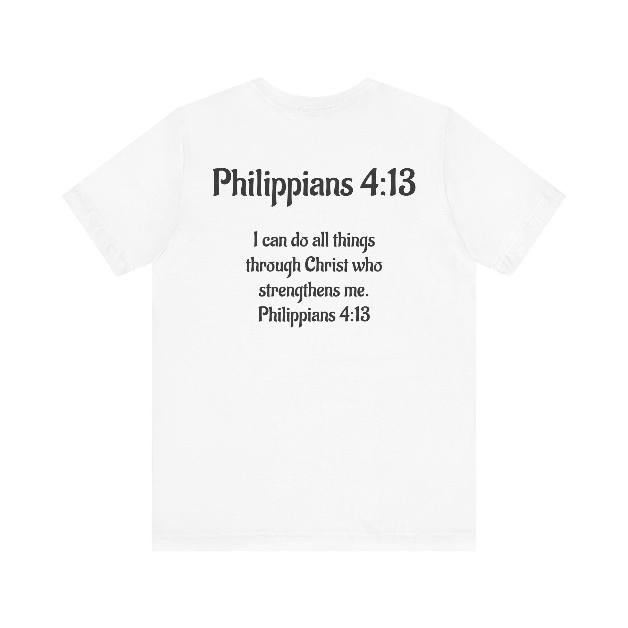 Inspirational Faith Tee - Philippians 4:13