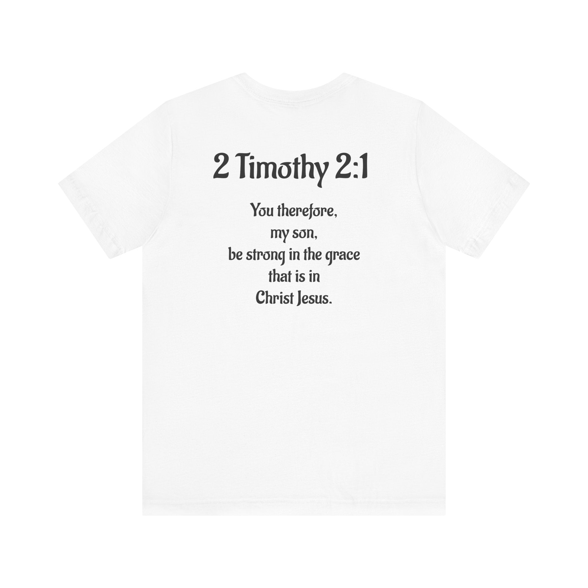 Inspirational Bible Verse Tee - Unisex Jersey Short Sleeve