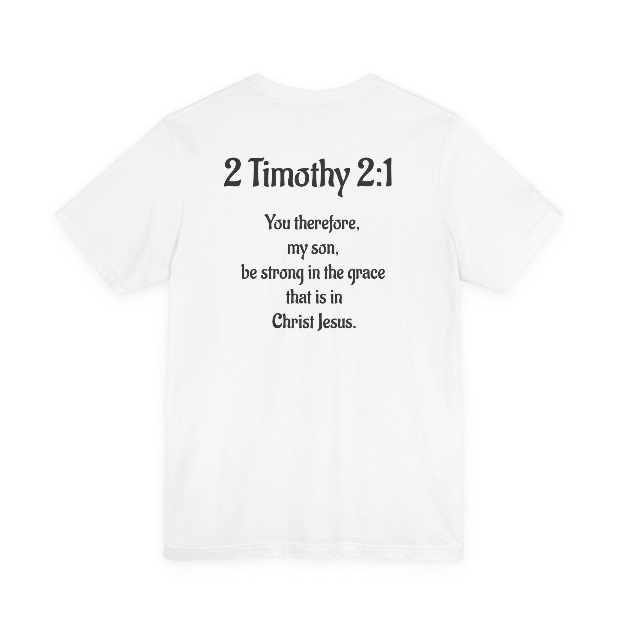 Inspirational Bible Verse Tee - Unisex Jersey Short Sleeve