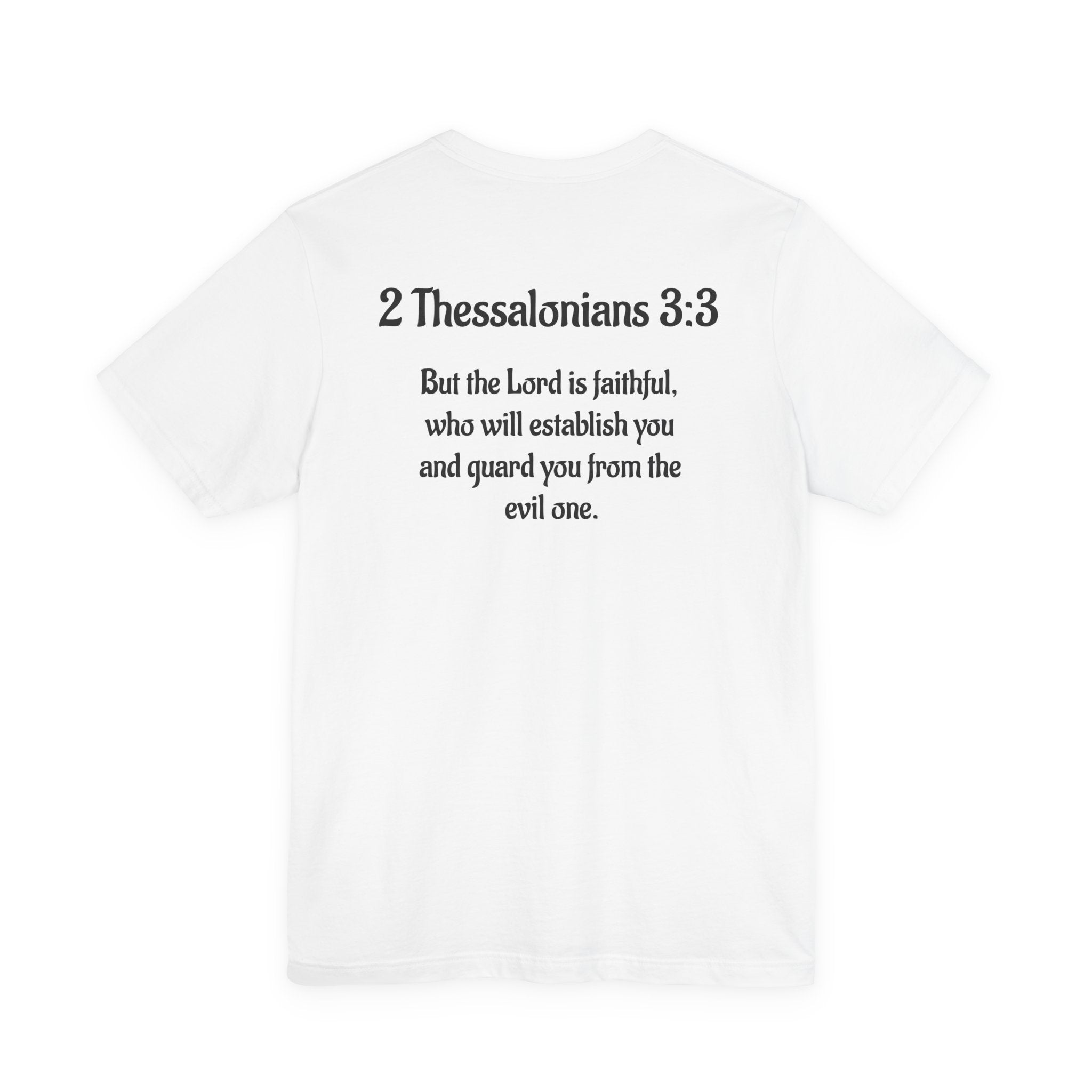 Faithful Blessing Tee - Unisex Jersey Short Sleeve with Inspirational Verse